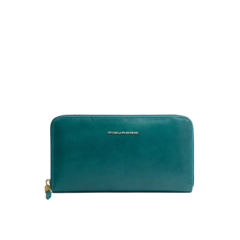 Кошелек женский PIQUADRO BLUE SQUARE PD1515B2R/OT3 синий петроль